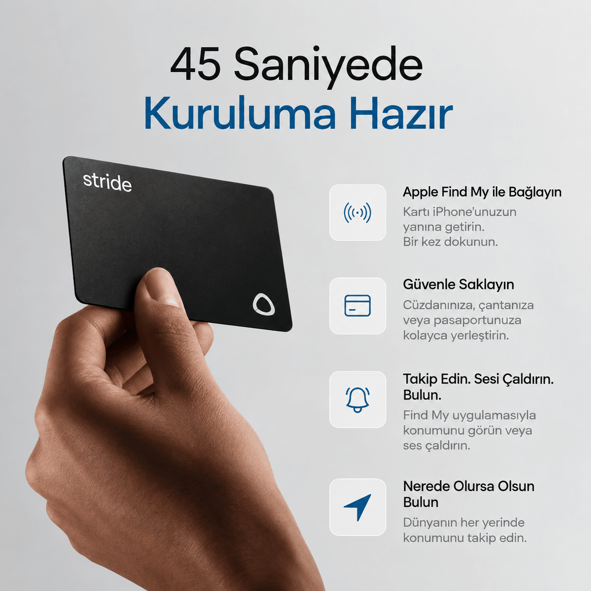 Stride™ Takip Kartı - Stride